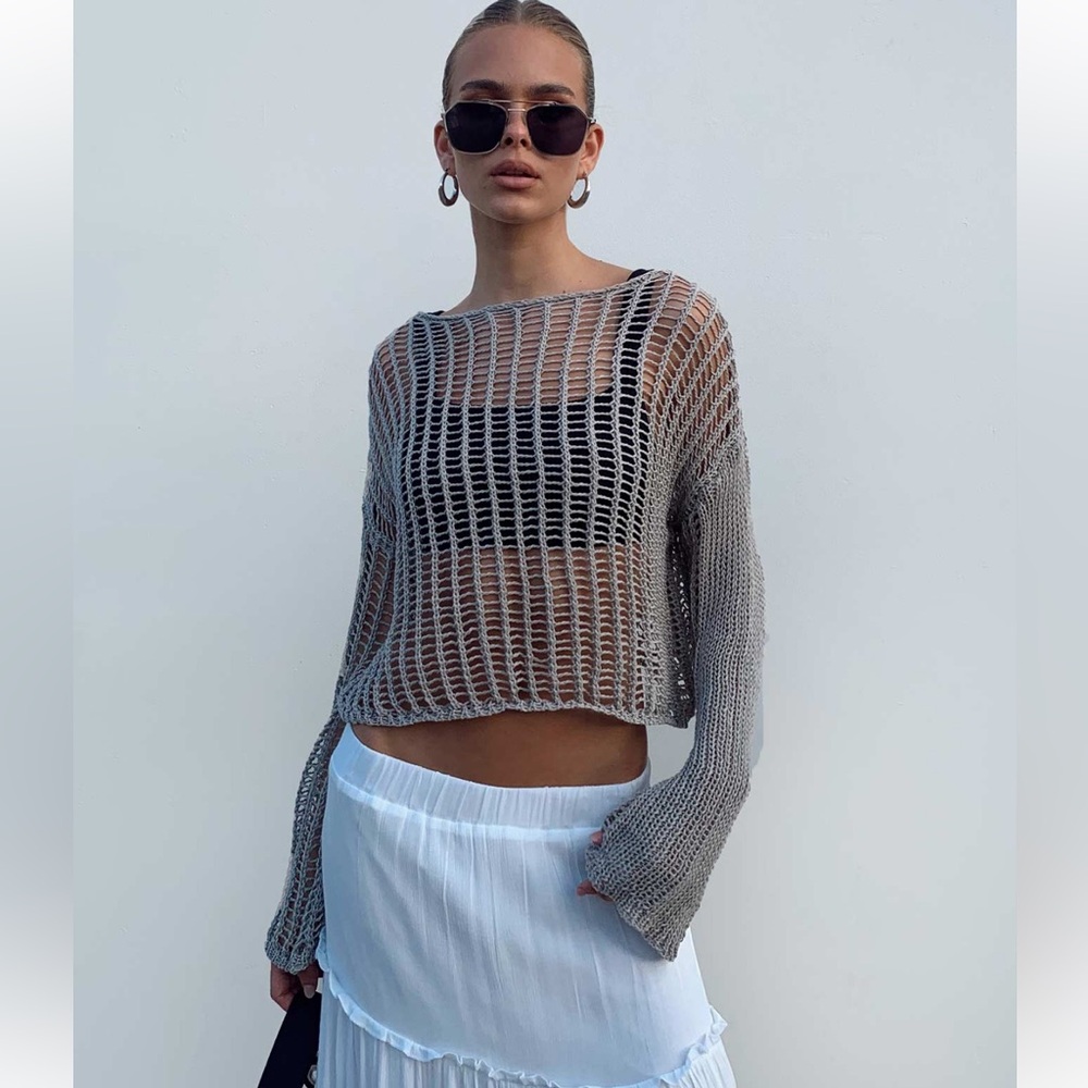 Princess Polly Kennedy Sweater Beige